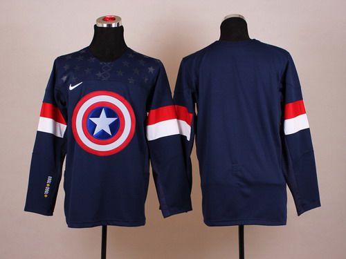 Team North America navy Fashion jersey