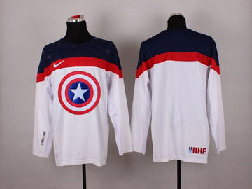 Team North America white Fashion jersey