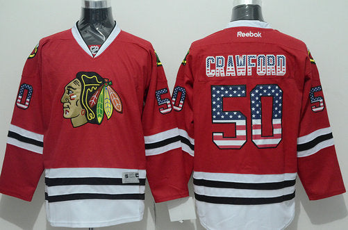 Chicago Blackhawks red Fashion jersey