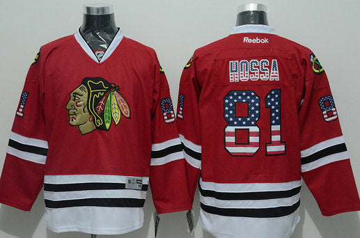 Chicago Blackhawks red Fashion jersey