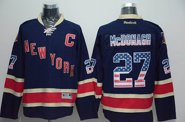 New York Rangers blue Fashion jersey