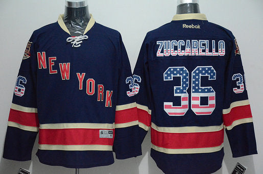 New York Rangers blue Fashion jersey