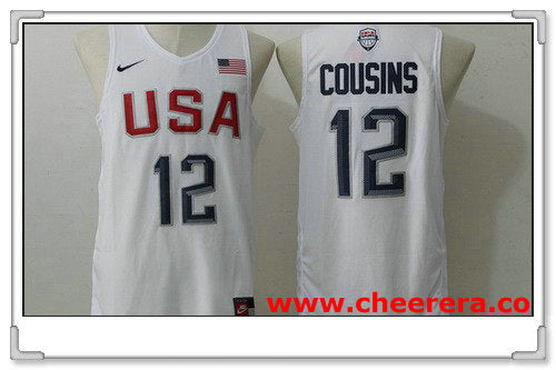 USA Basketball white jersey