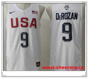 USA Basketball white jersey