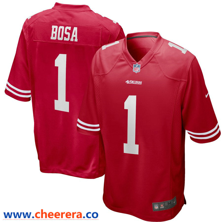 San Francisco 49ers scarlet Vapor jersey
