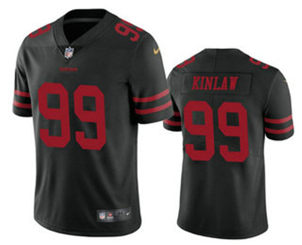 San Francisco 49ers black Vapor jersey