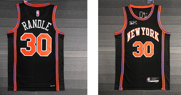 New York Knicks black jersey