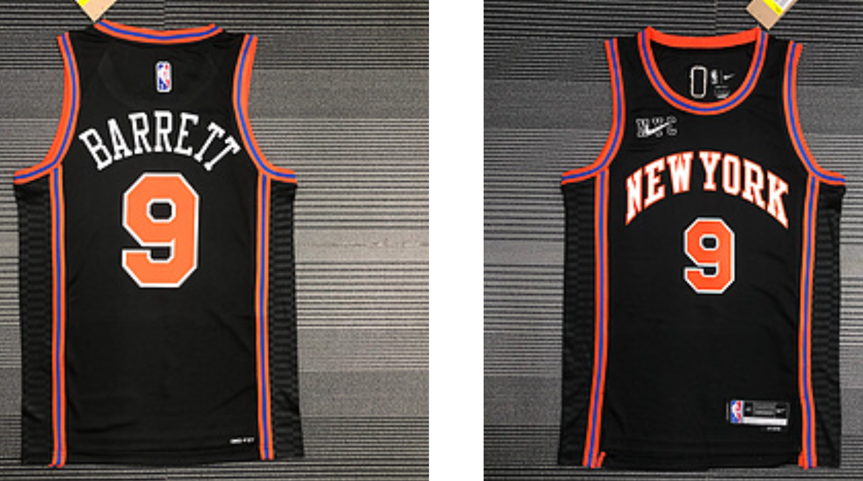 New York Knicks black jersey