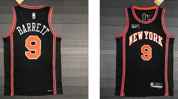 New York Knicks black jersey