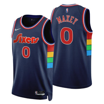 Philadelphia 76ers navy jersey