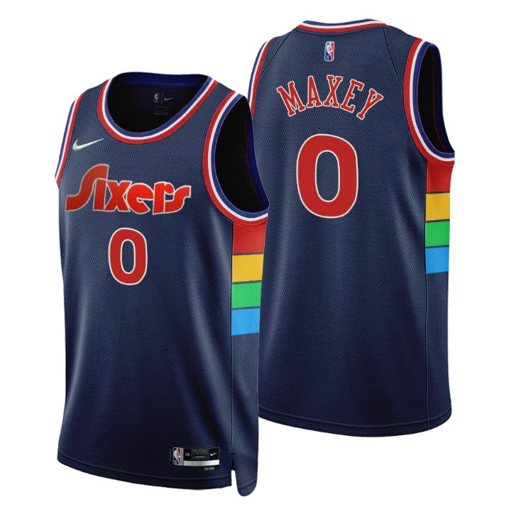 Philadelphia 76ers navy jersey