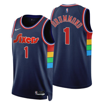 Philadelphia 76ers navy jersey