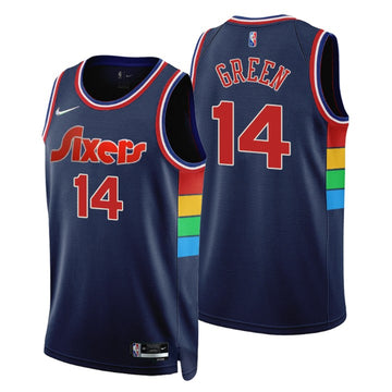 Philadelphia 76ers green jersey