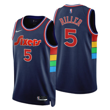 Philadelphia 76ers navy jersey