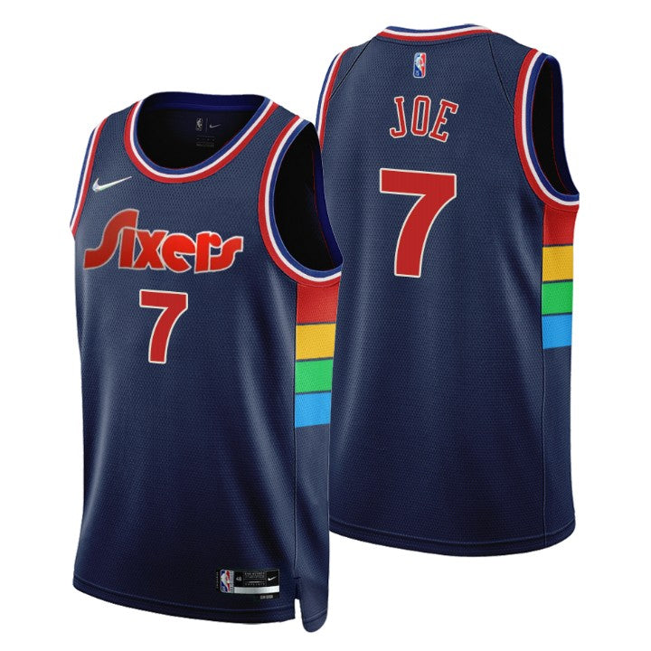 Philadelphia 76ers navy jersey