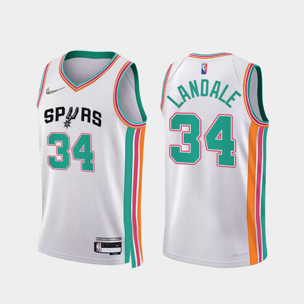San Antonio Spurs white jersey