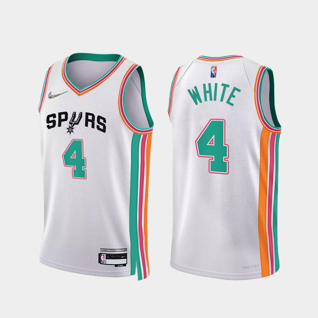 San Antonio Spurs white jersey