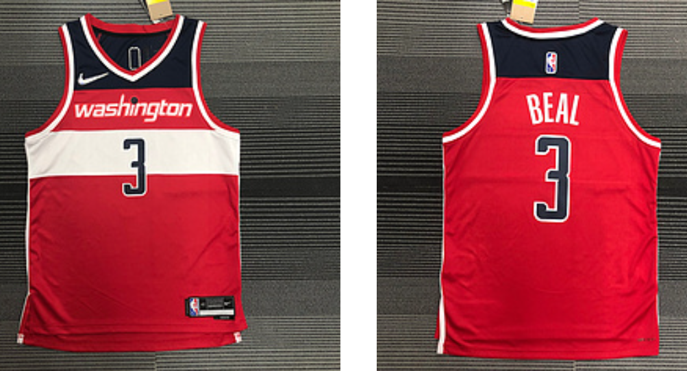 Washington Wizards red jersey