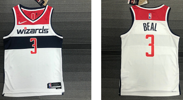 Washington Wizards white jersey
