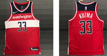 Washington Wizards red jersey