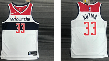 Washington Wizards white jersey