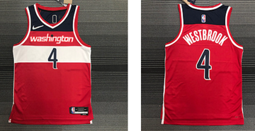 Washington Wizards red jersey
