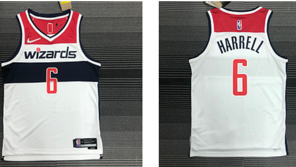 Washington Wizards white jersey