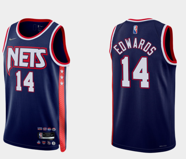 Brooklyn Nets navy jersey