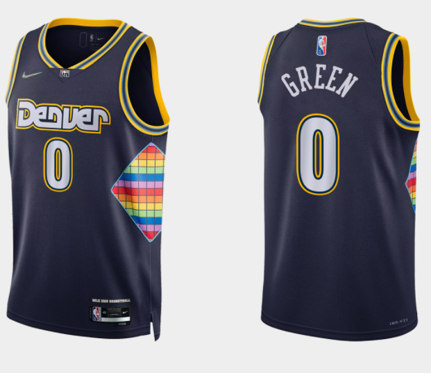 Denver Nuggets green jersey