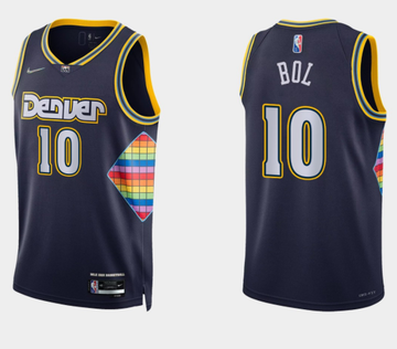 Denver Nuggets navy jersey