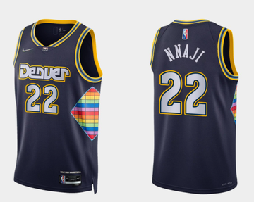 Denver Nuggets navy jersey