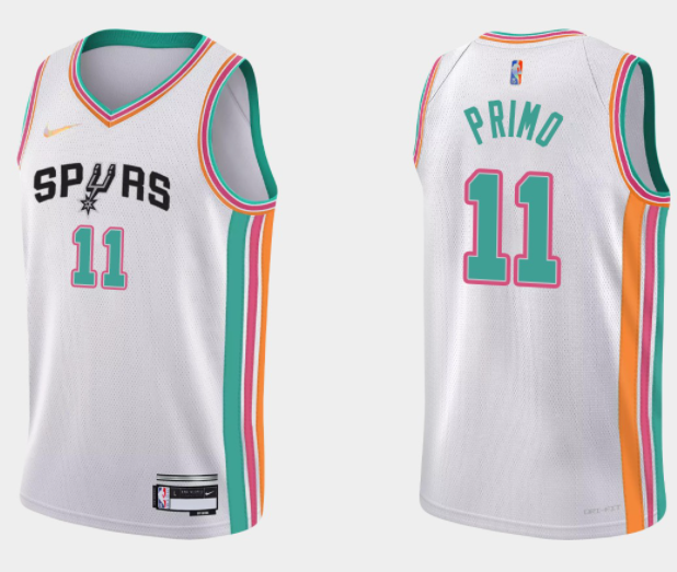 San Antonio Spurs white jersey