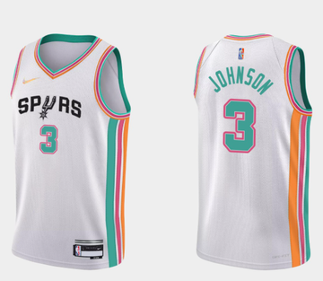 San Antonio Spurs white jersey
