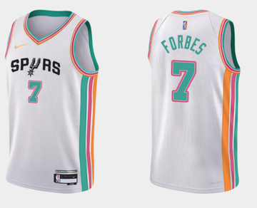 San Antonio Spurs white jersey