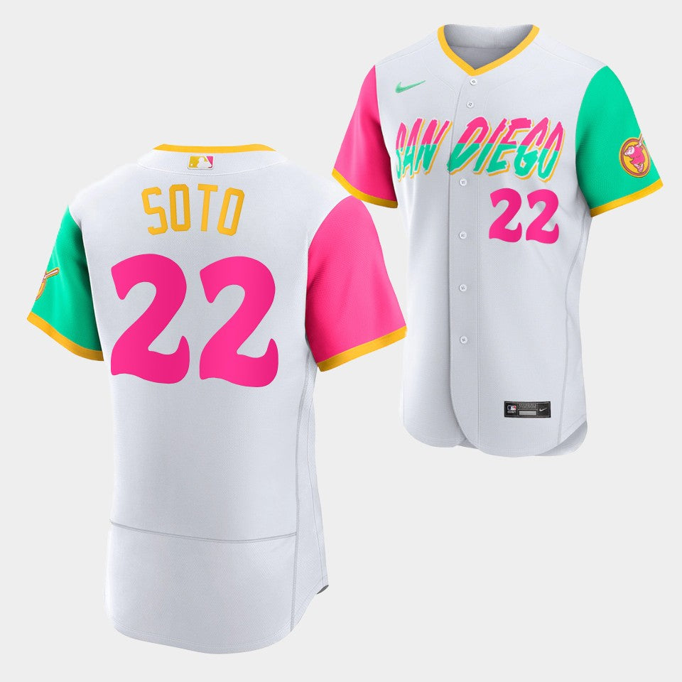 San Diego Padres white City Connect jersey
