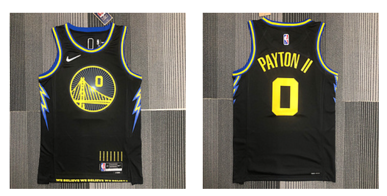 Golden State Warriors black jersey