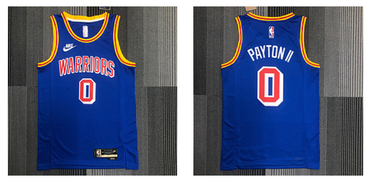 Golden State Warriors blue jersey