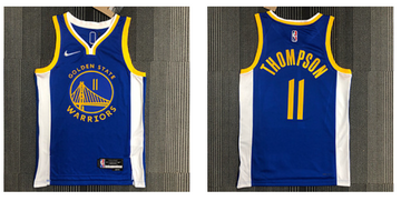 Golden State Warriors blue jersey