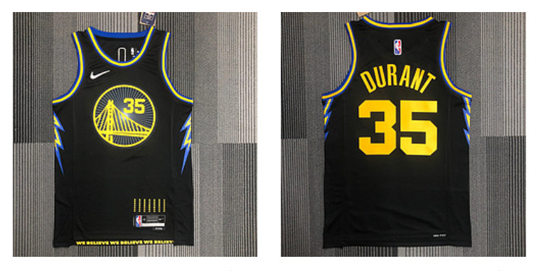 Golden State Warriors black jersey