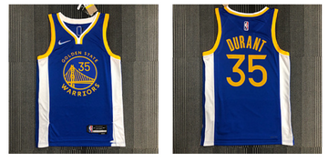 Golden State Warriors blue jersey