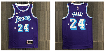 Los Angeles Lakers purple jersey