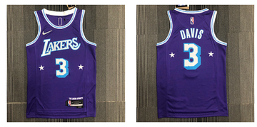 Los Angeles Lakers purple jersey