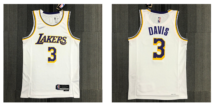 Los Angeles Lakers white jersey