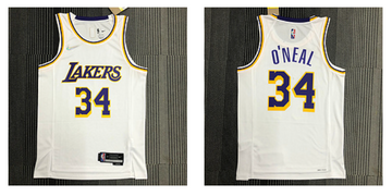 Los Angeles Lakers white jersey