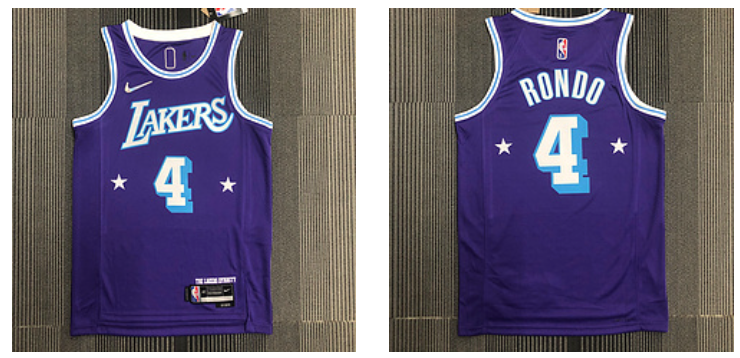 Los Angeles Lakers purple jersey