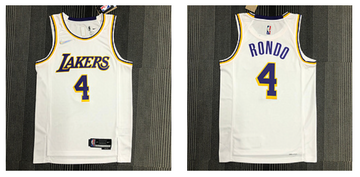 Los Angeles Lakers white jersey