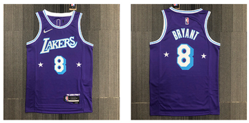 Los Angeles Lakers purple jersey