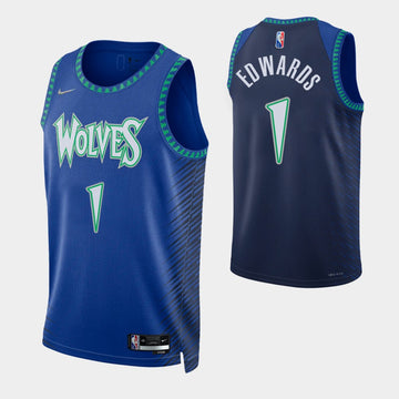 Minnesota Timberwolves blue jersey