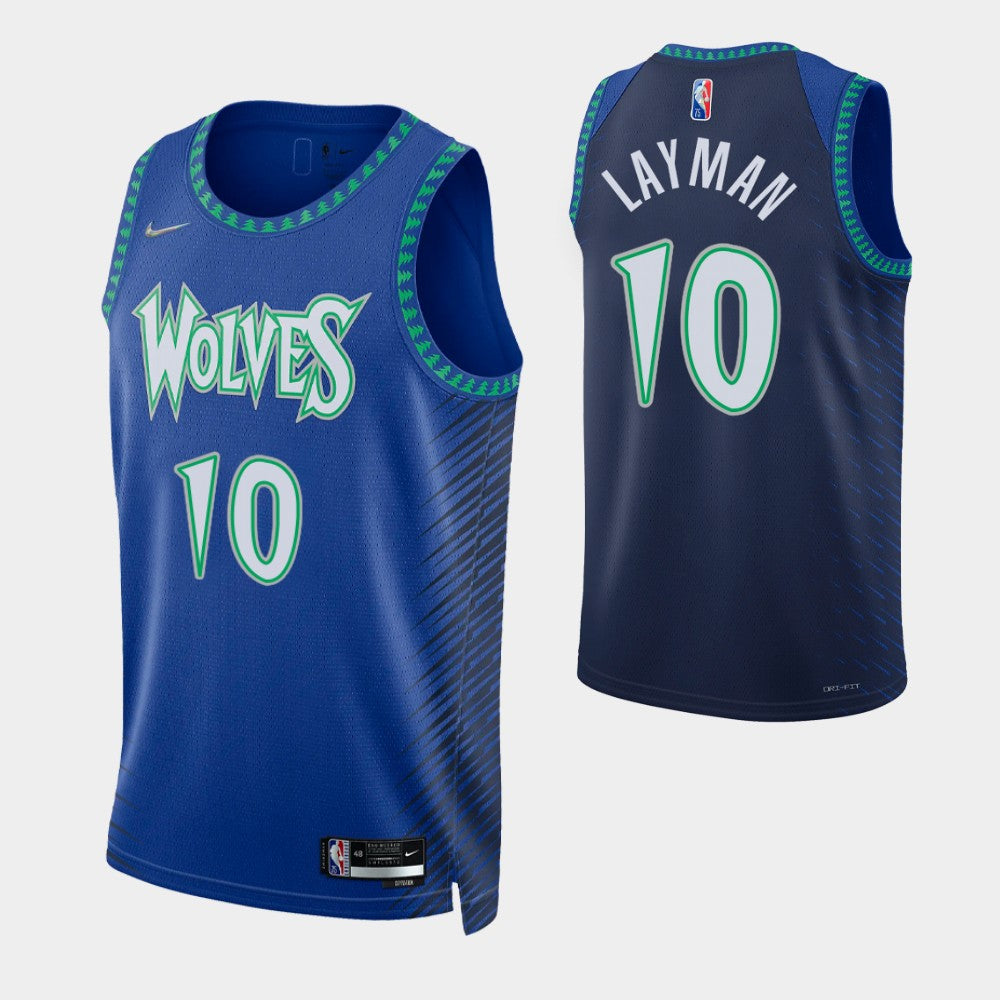 Minnesota Timberwolves blue jersey