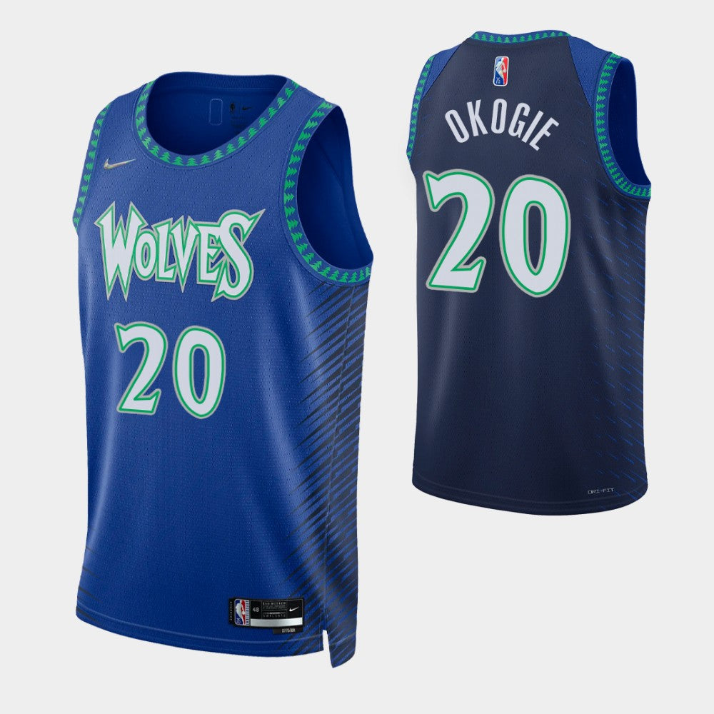 Minnesota Timberwolves blue jersey